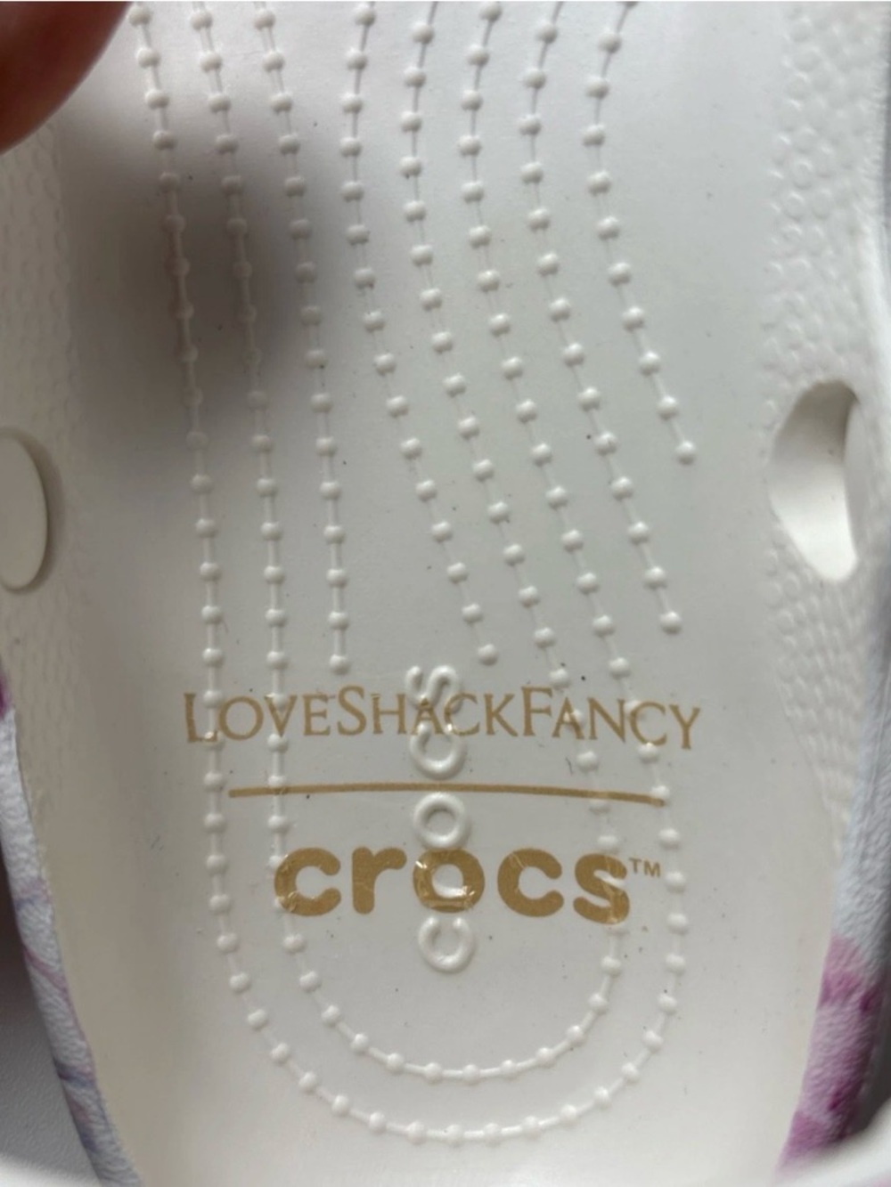 Love shack fancy crocs women’s ballet 🩰 size 7 - Picture 6 of 10